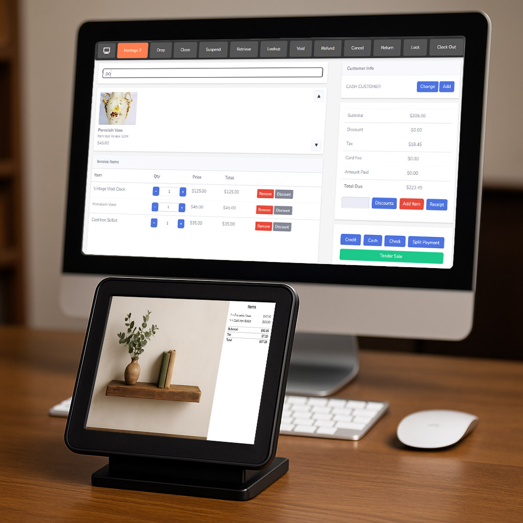 AntiqueTrack POS Terminal