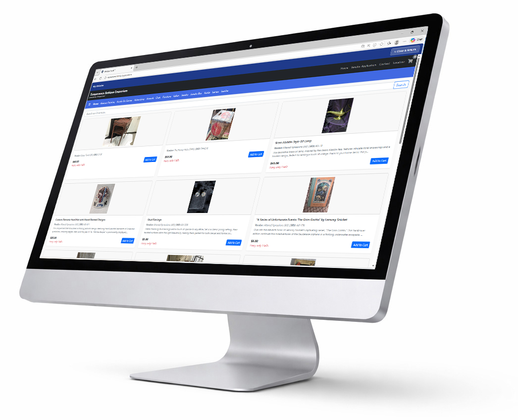 Built-In Online Storefront